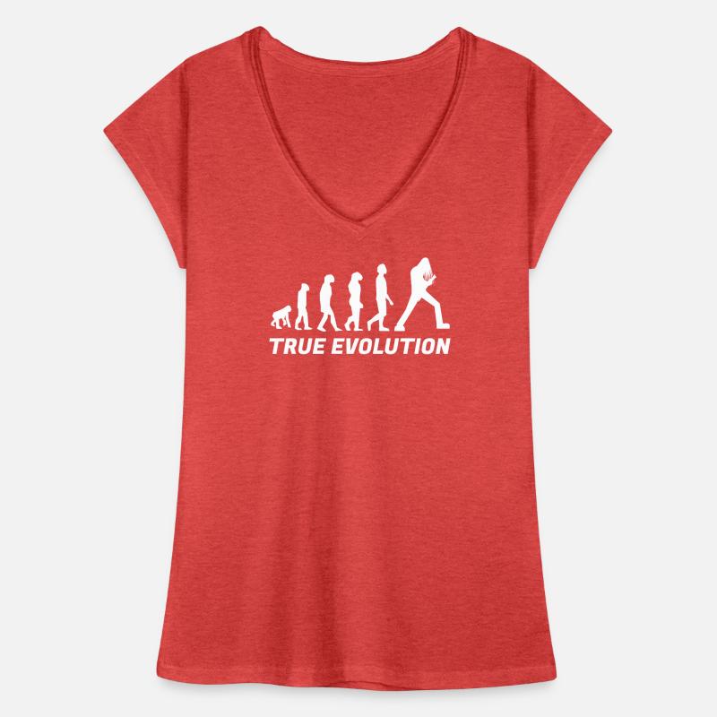 True évolution metal - blanc T-shirt vintage Femme
