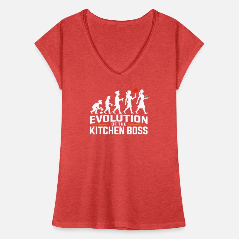 Évolution du chef T-shirt vintage Femme