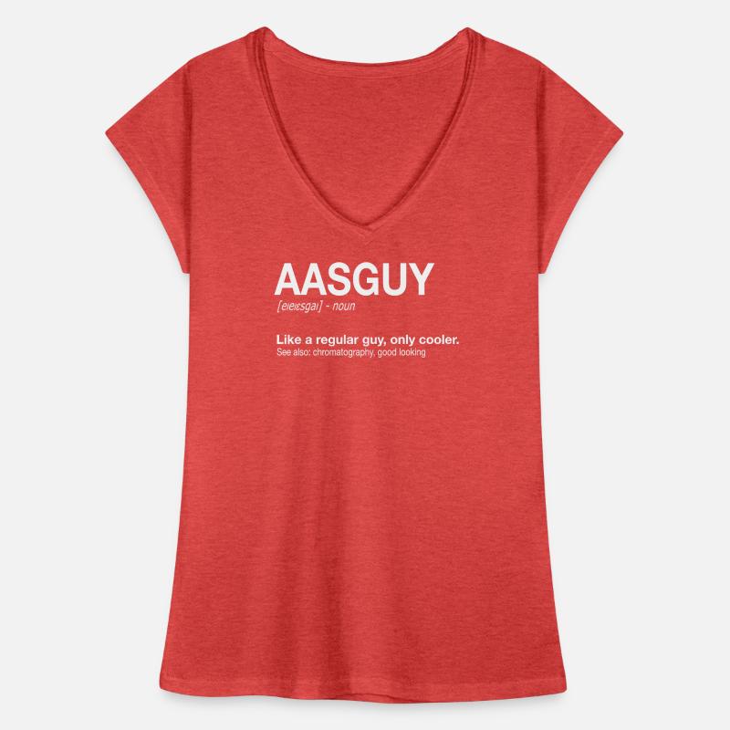 AAS Guy Atomabsorptionsspektrometrie Analytik Frauen Vintage T-Shirt