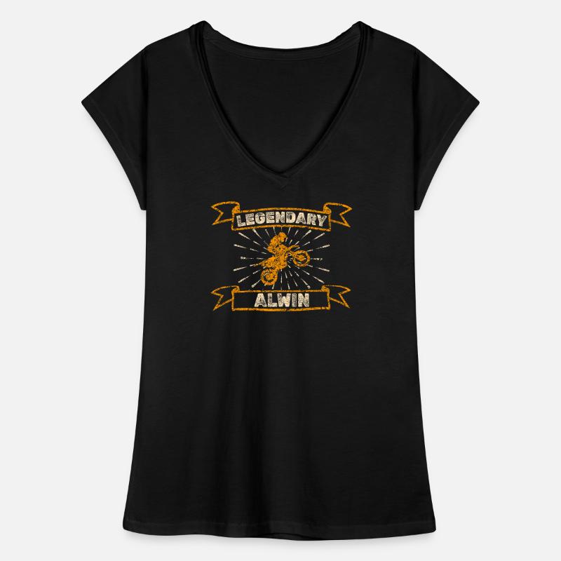 Alwin as a biker Women's Vintage T-Shirt