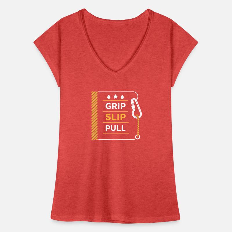 Grip-Slip-Pulloverseil Frauen Vintage T-Shirt