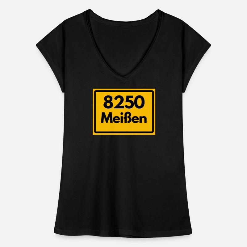 8250 SAXONY 01662 MEISSEN OLD POSTCODE ZIP CODE Women's Vintage T-Shirt