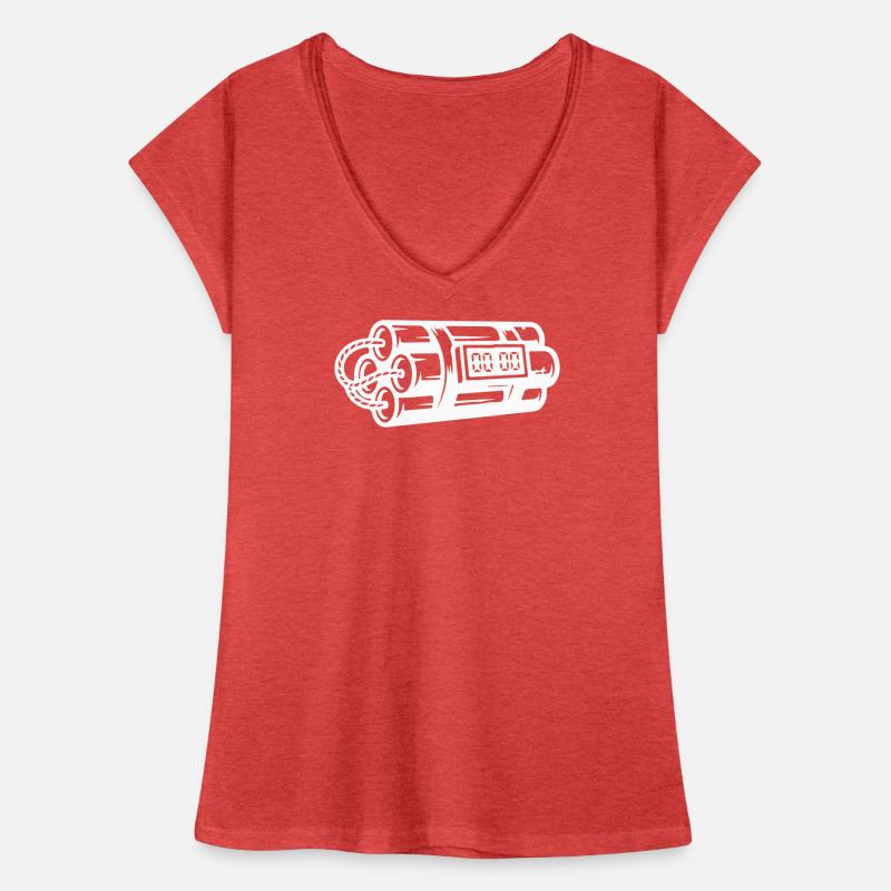 Bombe à retardement Dynamite explosive T-shirt vintage Femme