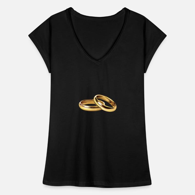 Ring Frauen Vintage T-Shirt