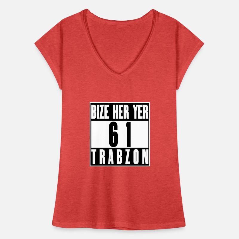 Bize son y compris Trabzon T-shirt vintage Femme