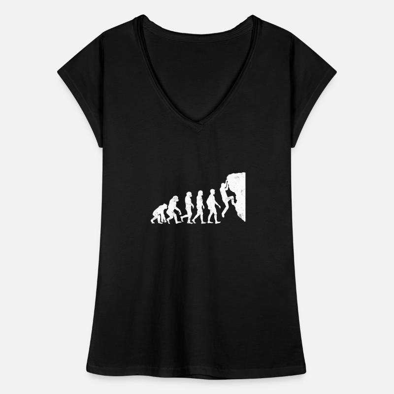 Grimpeur Evolution T-shirt vintage Femme