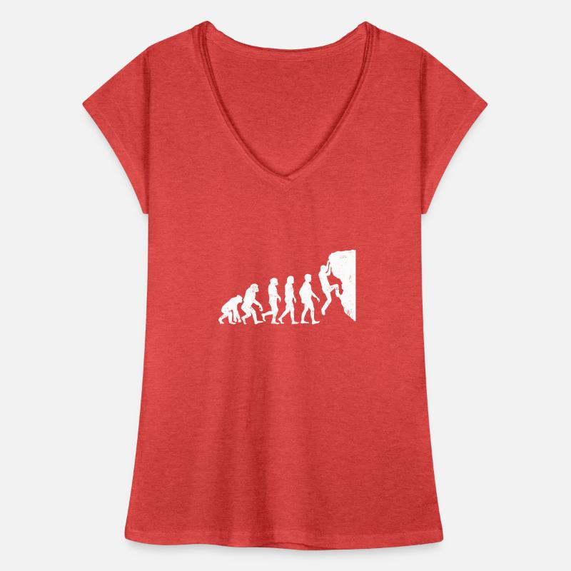 Grimpeur Evolution T-shirt vintage Femme