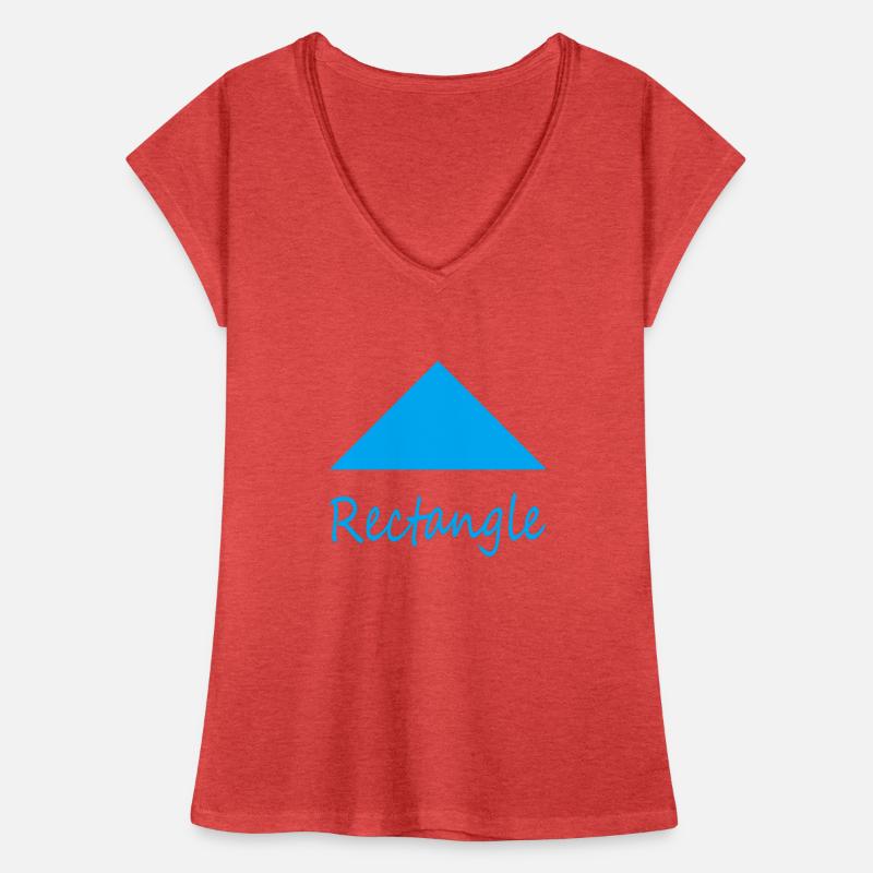 Wrong Rectangle Shape Women's Vintage T-Shirt