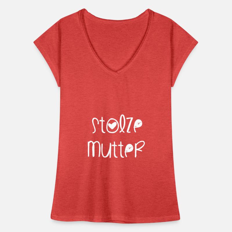 Stolze Mutter Frauen Vintage T-Shirt