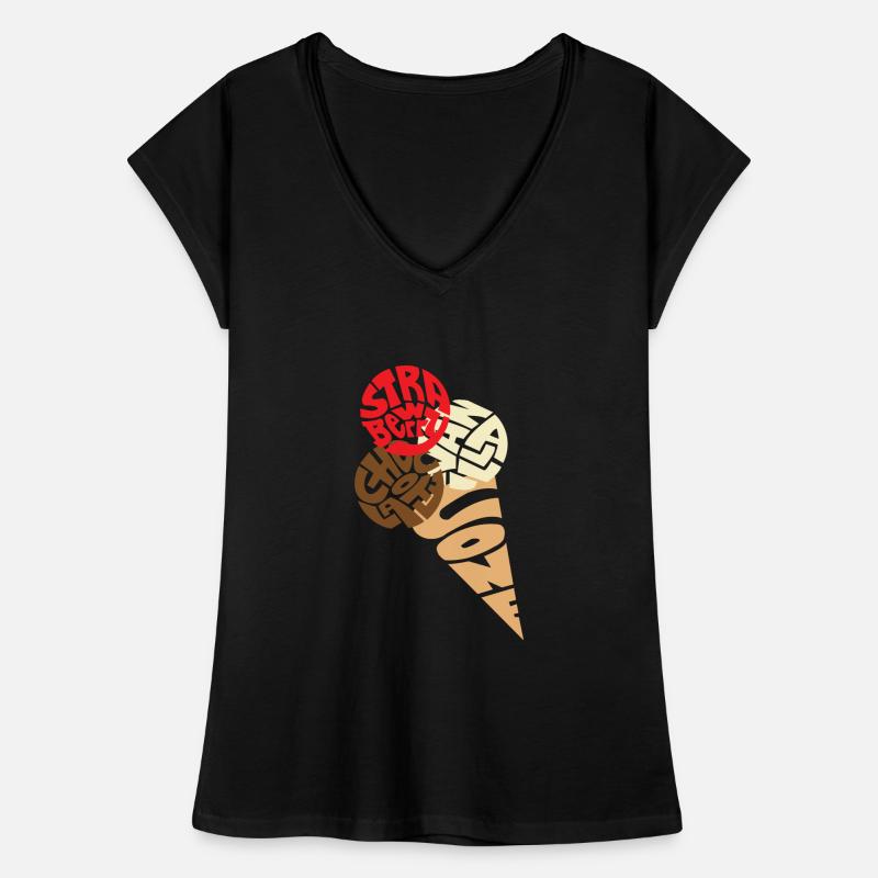 Eiscreme ,Eiskrem, Eis Frauen Vintage T-Shirt