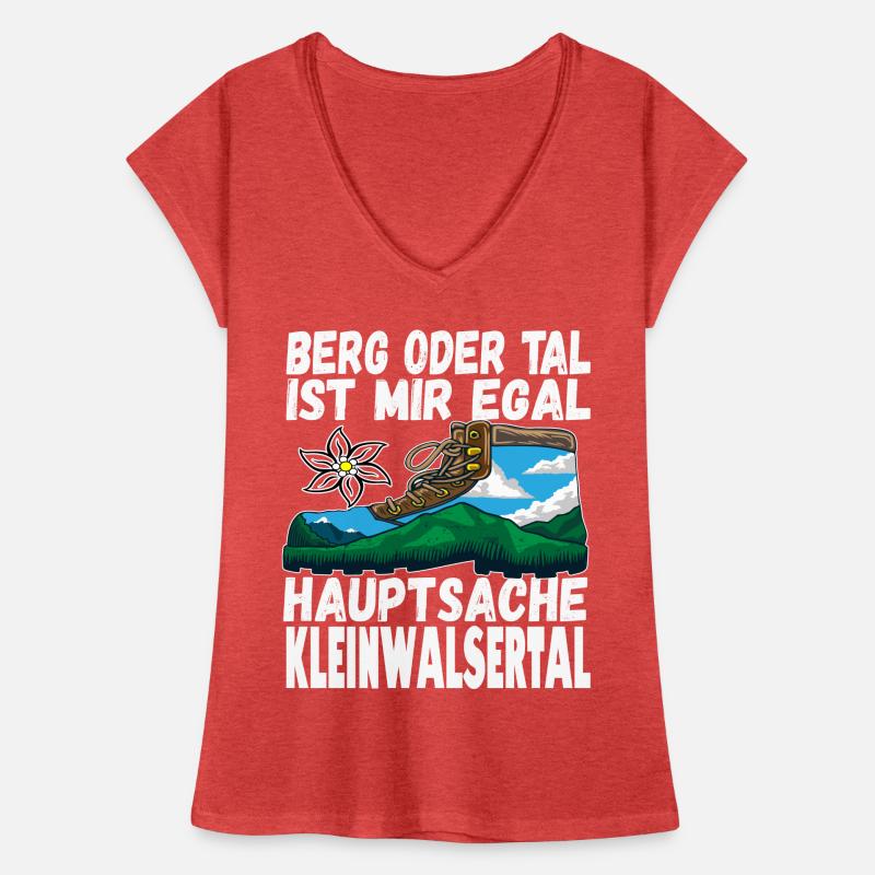 Berg oder Tal ist mir egal hauptsache Frauen Vintage T-Shirt