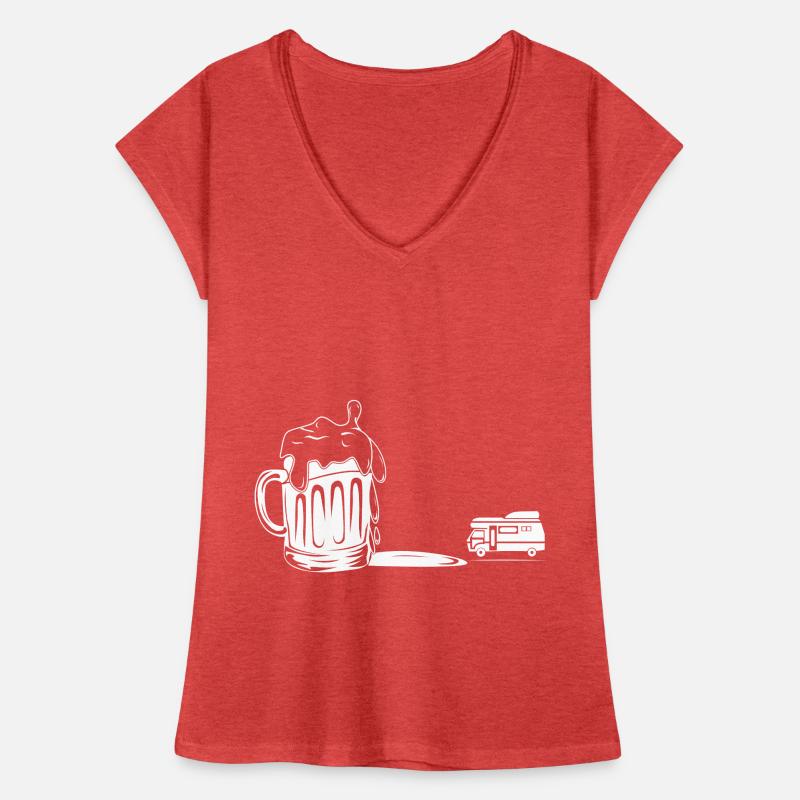 Bier - Camping Van - Frauen Vintage T-Shirt