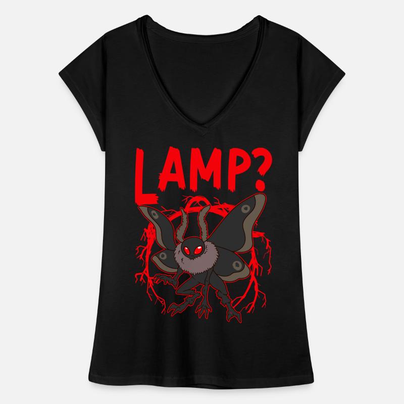 Mothman Cryptid Folklore Women's Vintage T-Shirt