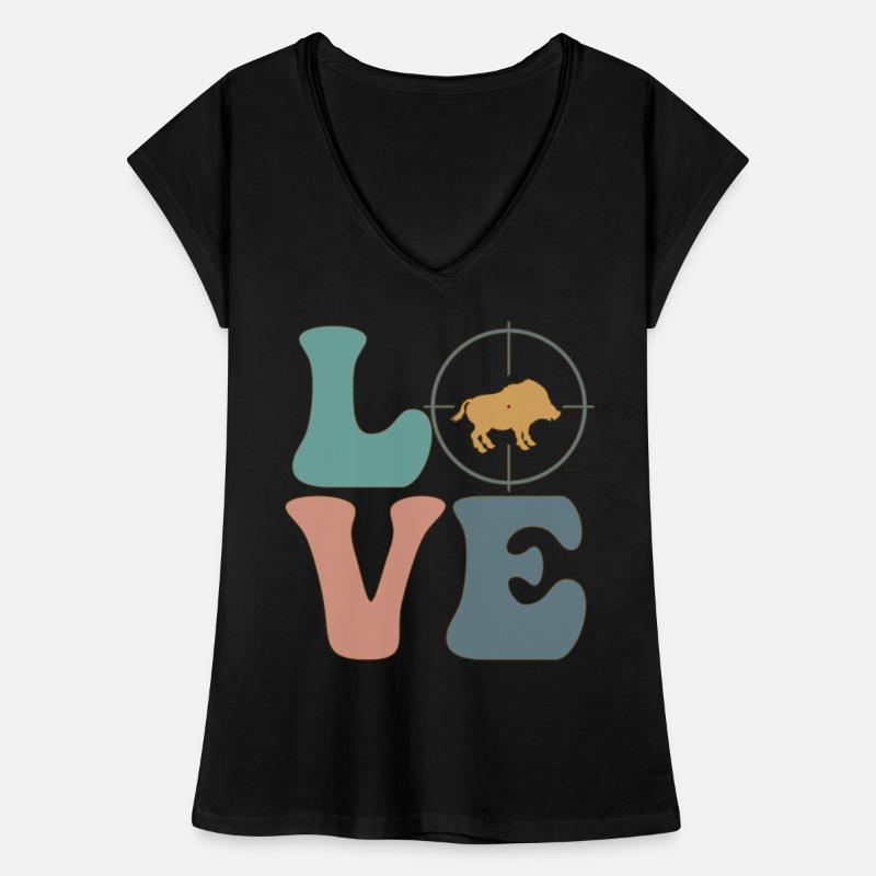 Hog Hunter Pig Hunt Women's Vintage T-Shirt