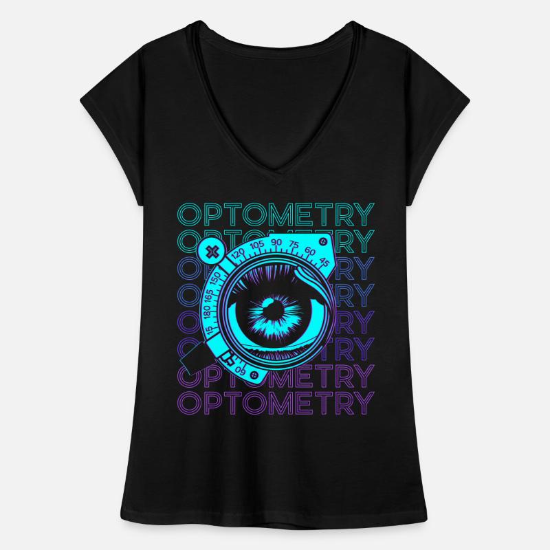 Optometry Optometrists Opticians Retro Women's Vintage T-Shirt