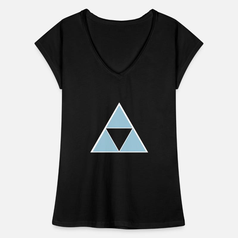Hipster Triangle Women's Vintage T-Shirt