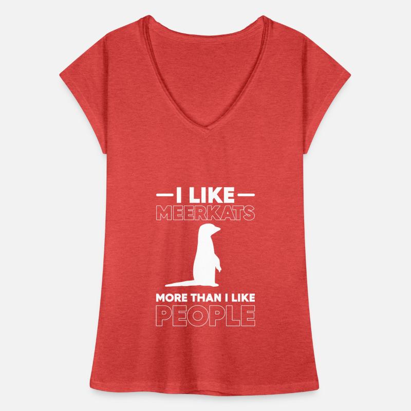 Erdmännchen Frauen Vintage T-Shirt