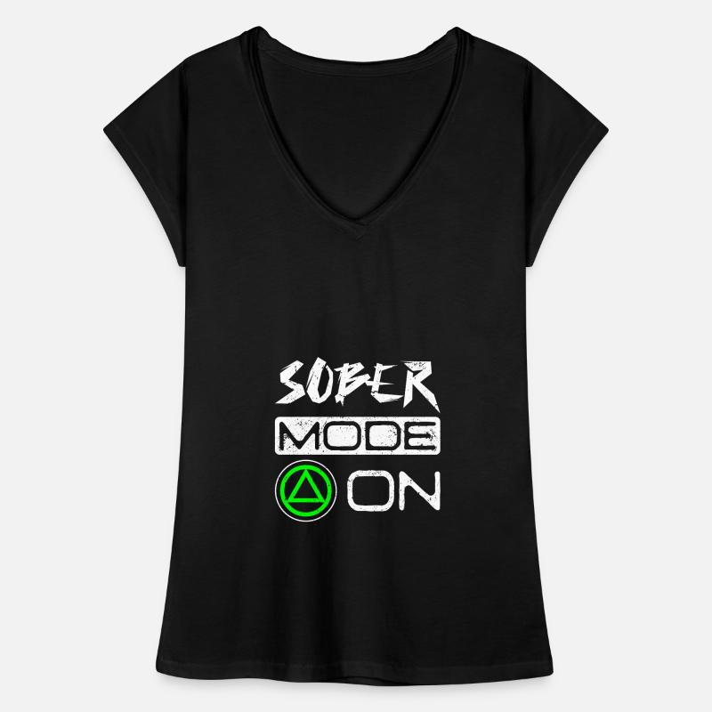 Sobriety Sober mode on Women's Vintage T-Shirt