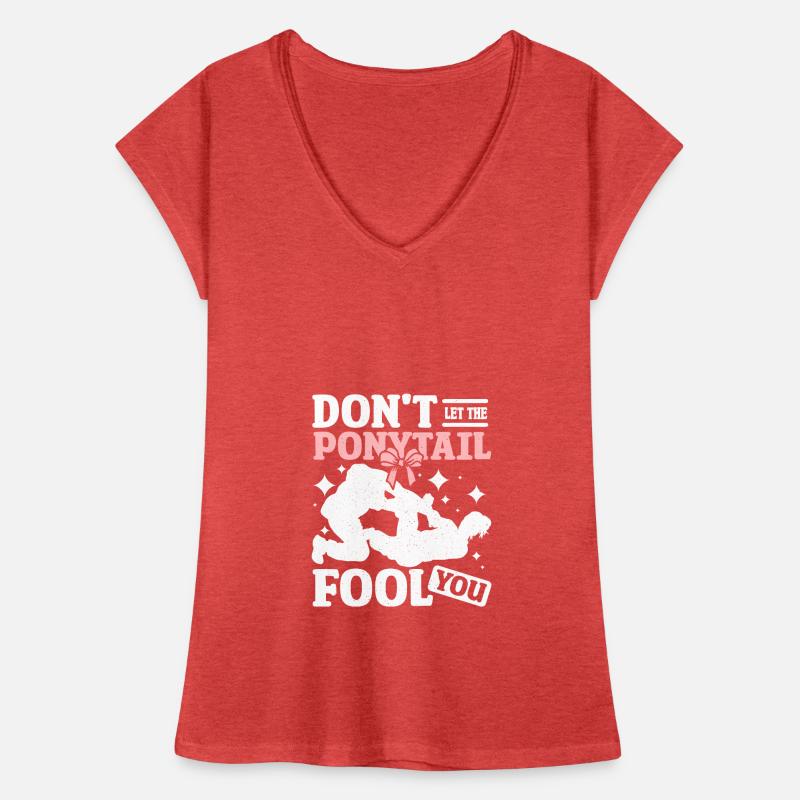 Fille Hapkido ne te laisse pas tromper par la queue de cheval T-shirt vintage Femme