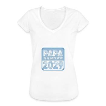 2029 - Frauen Vintage T-Shirt - Schwarz - Vorne - Danielle (179cm)