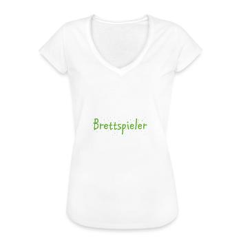 Nicht mit Brettspieler anlegen witzig Spruch - Frauen Vintage T-Shirt - Schwarz - Vorne