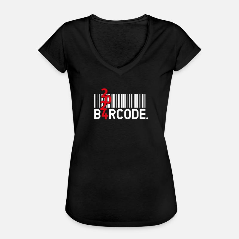B4RCODE. 2024 - Women's Vintage T-Shirt - black
