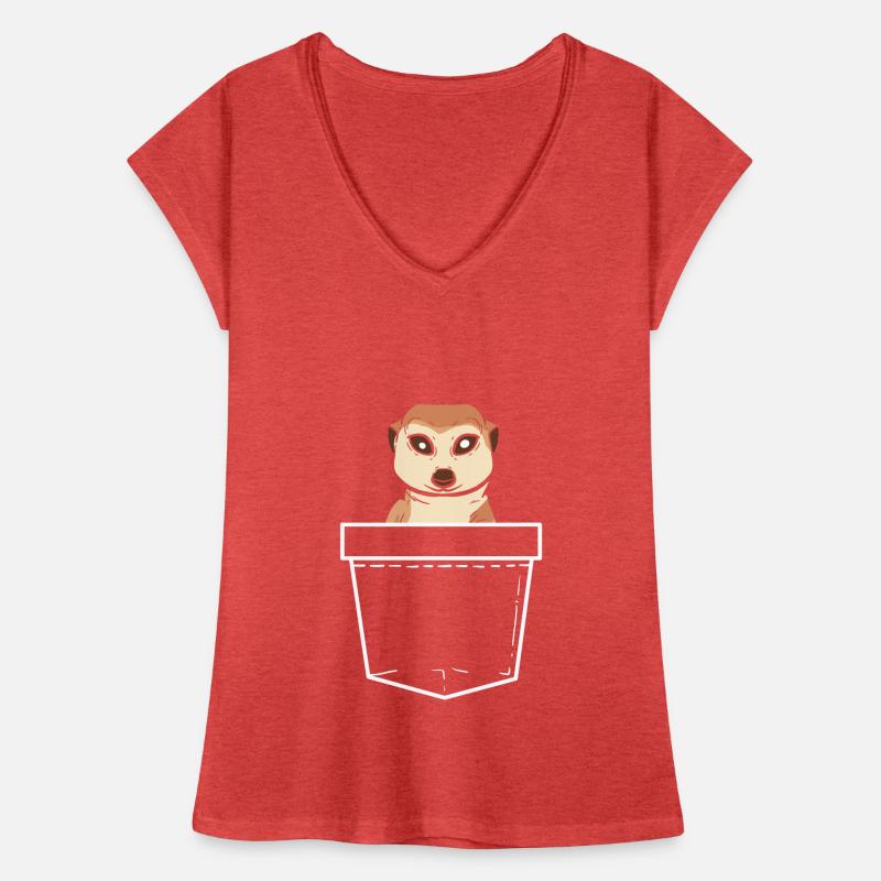 Erdmännchen Frauen Vintage T-Shirt