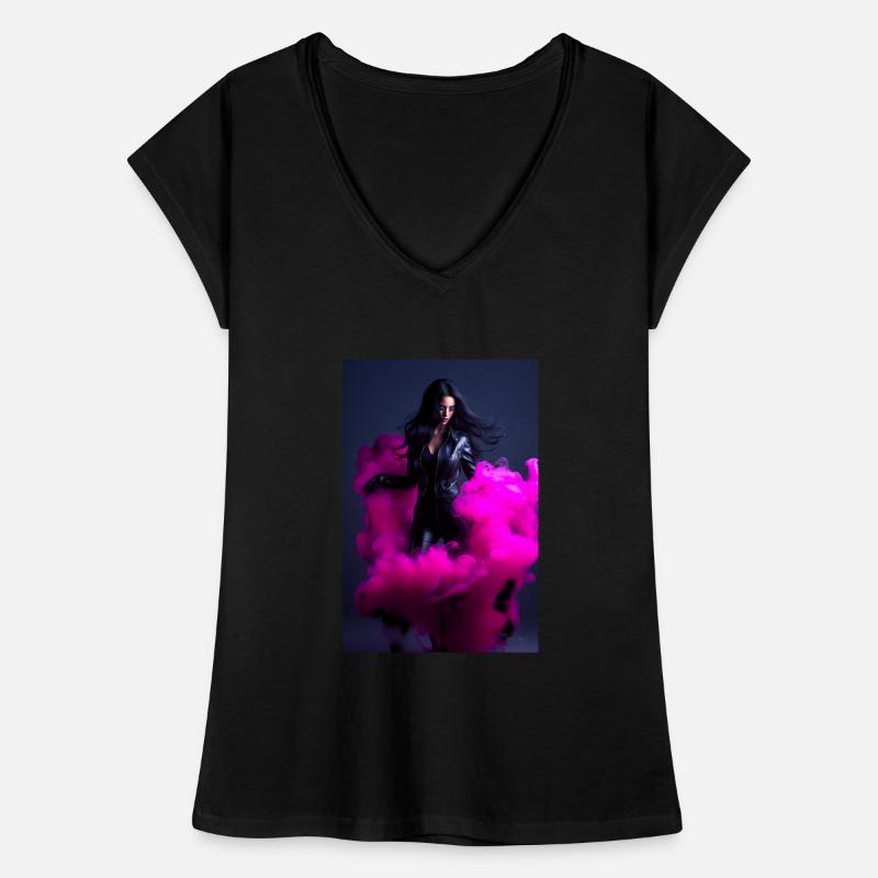 Magenta Beauté 2 T-shirt vintage Femme