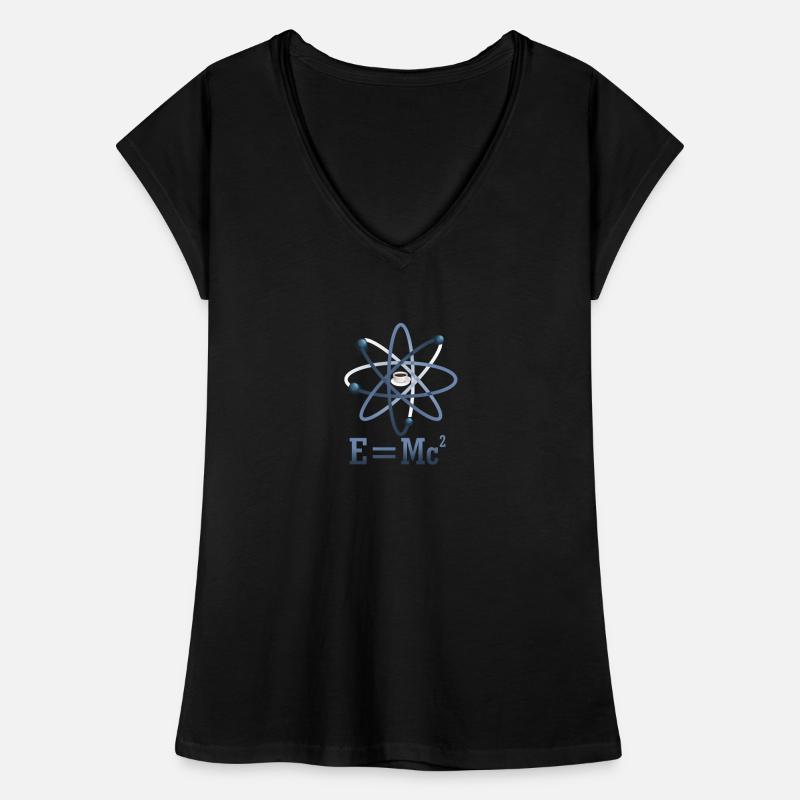 E = MC2 - Coffee Atom Elemento Women's Vintage T-Shirt