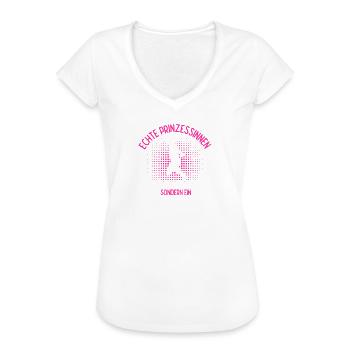Echte Prinzessinnen Tragen Kein Kleid Handball Tri - Frauen Vintage T-Shirt - Schwarz - Vorne - Danielle (179cm)