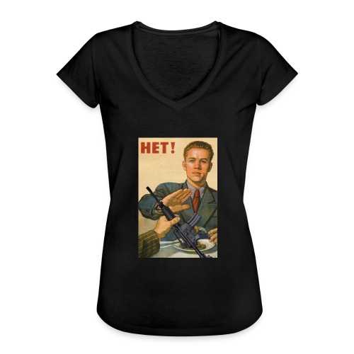 Njet M4 Gegen Waffen Pazifismus gegen Krieg - Frauen Vintage T-Shirt