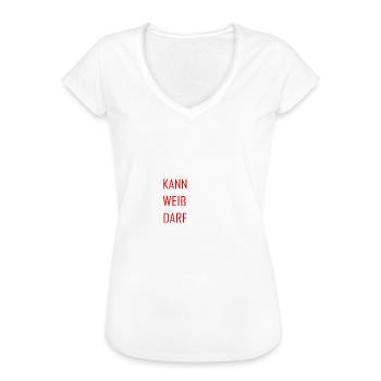 Rentner Rentnerin - Frauen Vintage T-Shirt - Schwarz - Vorne - Danielle (179cm)