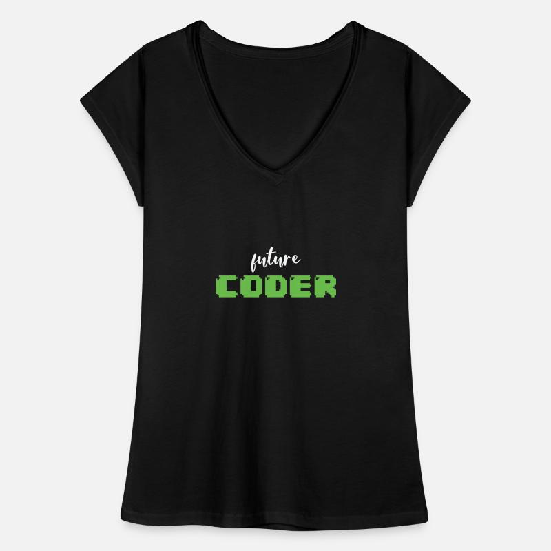 Programmation Future Coder Nerdy T-shirt vintage Femme