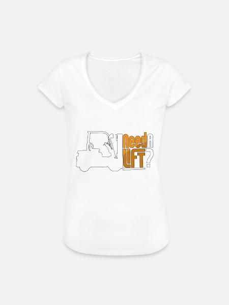 Conductor de carretilla elevadora Regalo genial - Camiseta vintage mujer - negro