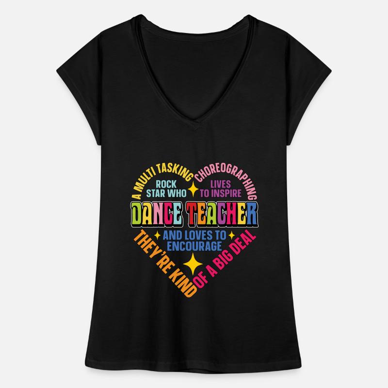 Dance Teacher Choreographer Dance Instructors Women's Vintage T-Shirt