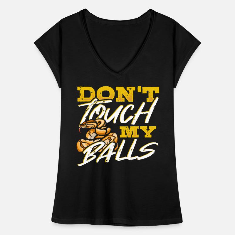 Banana Ball Python Design Pour Un Royal T-shirt vintage Femme