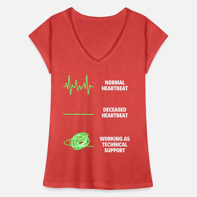 Technical Support Worker Funny Technical Support Women's Vintage T-Shirt