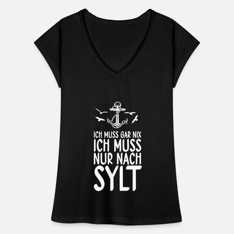 Sylt Frauen Vintage T-Shirt