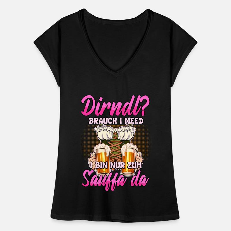 Remplacement de Dirndl T-shirt vintage Femme