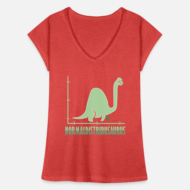 Dinosaure Math Pythagore Mathématicien T-shirt vintage Femme