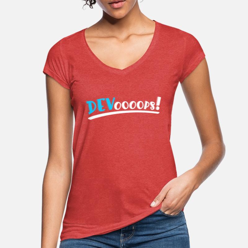 Sys-Admin Developer Devops Engineer Women's Vintage T-Shirt