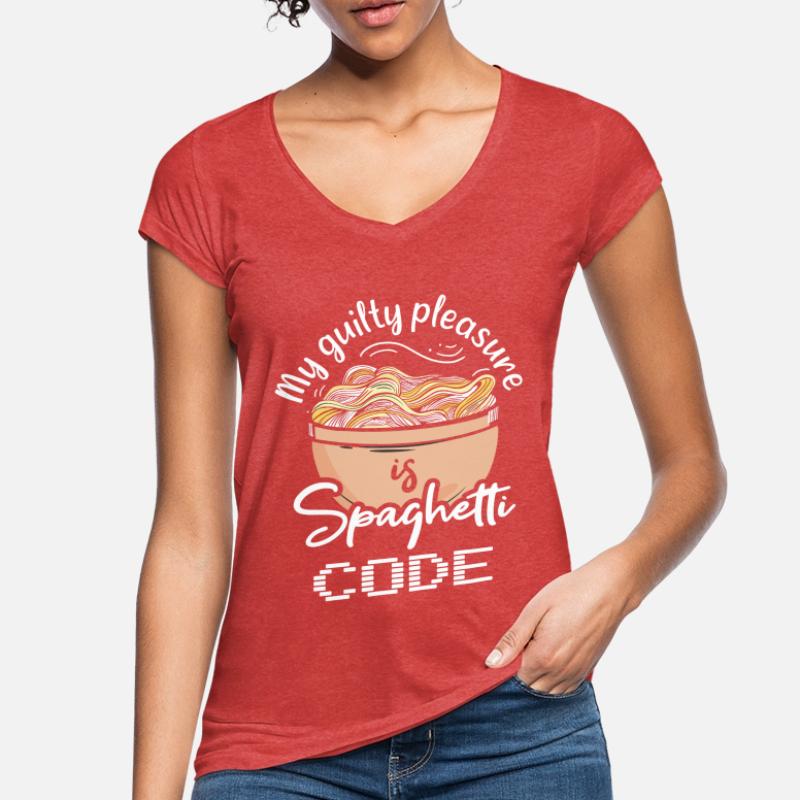 Computerprogrammierung Frauen Vintage T-Shirt