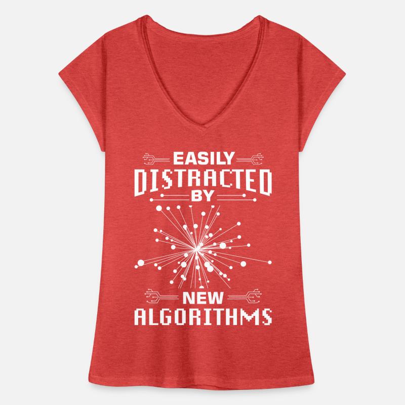 Machine Learning Algorithmen KI Datenanalyst Frauen Vintage T-Shirt