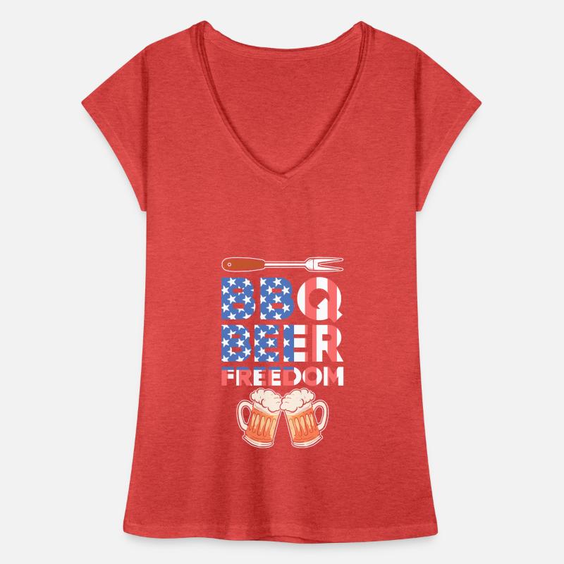 BBQ Frauen Vintage T-Shirt