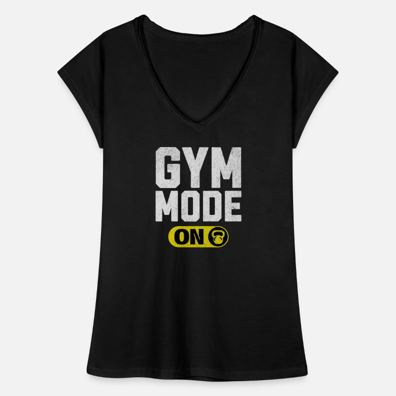 Fitness-Modus Ein Frauen Vintage T-Shirt