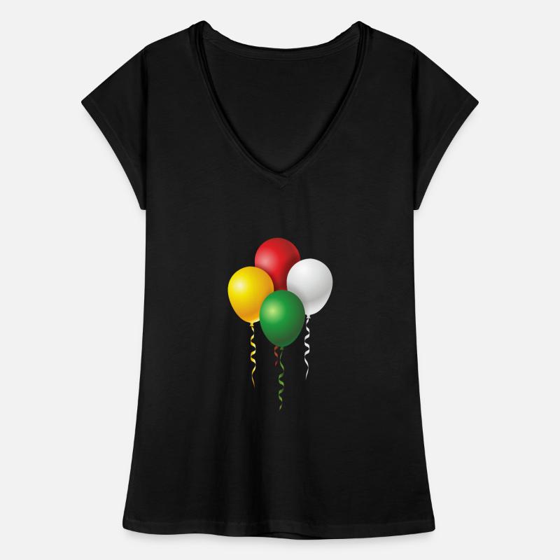 Luftballons zu Fasching oder Karneval Frauen Vintage T-Shirt