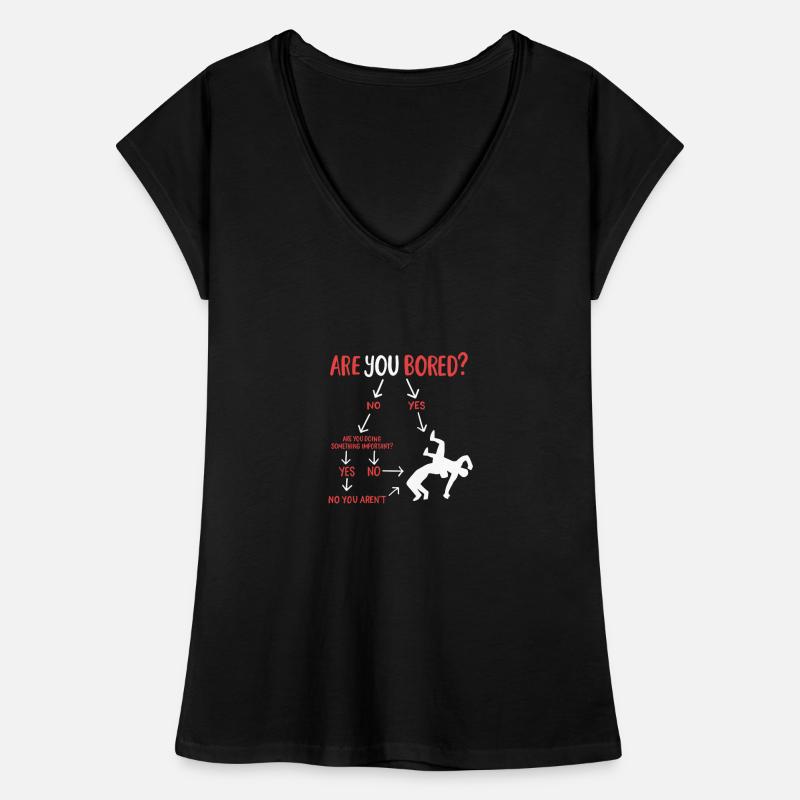 Lutte T-shirt vintage Femme