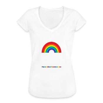 Mental Health Mentale Gesundheit - Frauen Vintage T-Shirt - Schwarz - Vorne - Danielle (179cm)