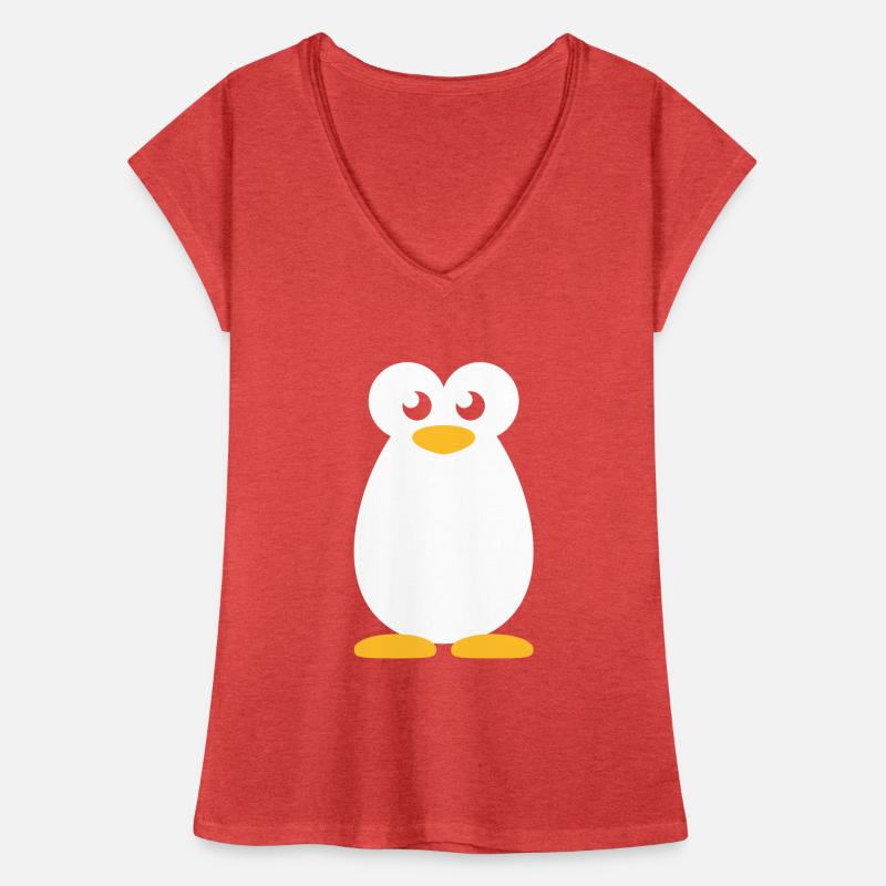 Pinguin Frauen Vintage T-Shirt