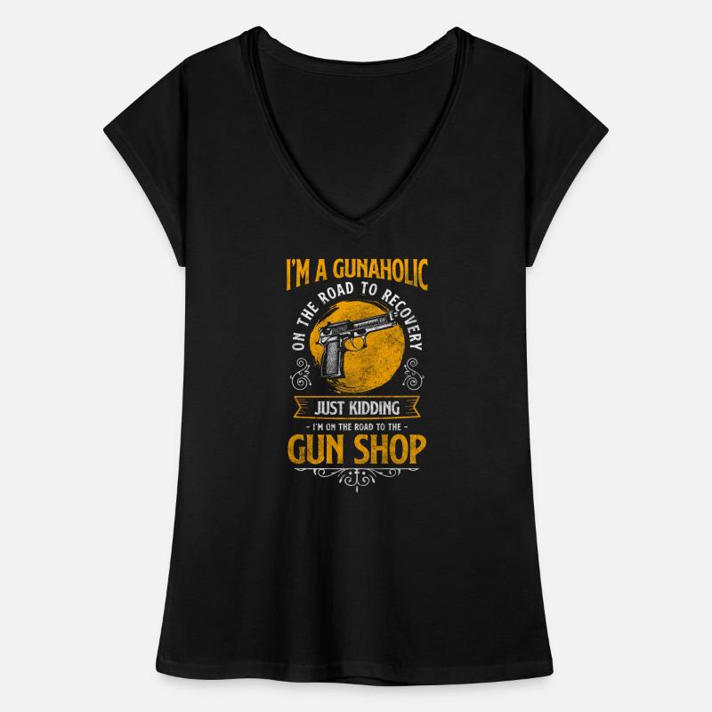 Propriétaire d’armes à feu de chasse T-shirt vintage Femme
